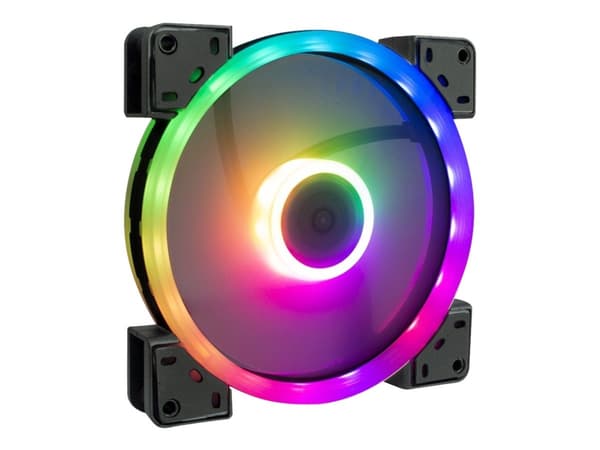 Argus RS-141 RGB - Lådfläkt - 140 mm Svart