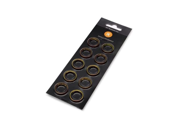 EK Water Blocks 3831109816615, Ring, Metall, Gull, 10 stykker