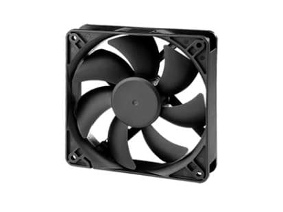 SUNON MEC0252V1-000U-A99, Vifte, 12 cm, 3100 RPM, Sort Sort