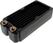 Magicool LC-RADI80X2, Kjøleribbe, Messing, Kopper, Sort, 113 mm, 160 mm, 46 mm