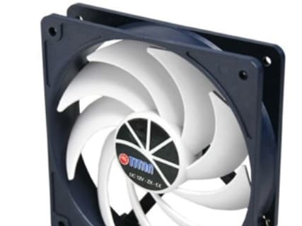 Titan TFD-14025H12ZP/KU(RB), Vifte, 14 cm, 700 RPM, 1800 RPM, 28,8 dB, 89,43 cfm Sort, Hvit