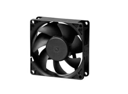 SUNON MF80252V2-1000U-A99, Vifte, 8 cm, 2900 RPM, Sort Sort