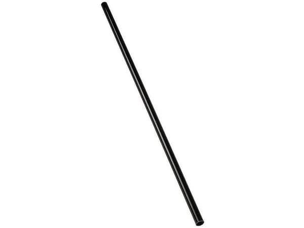 Bitspower None Fasing Messing Hard Tubing 14mm OD, 500mm - blank black