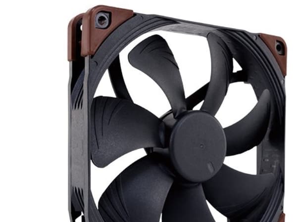 Noctua IndustrialPPC NF-A14 - Kabinettvifte - 140 mm Sort, Brun