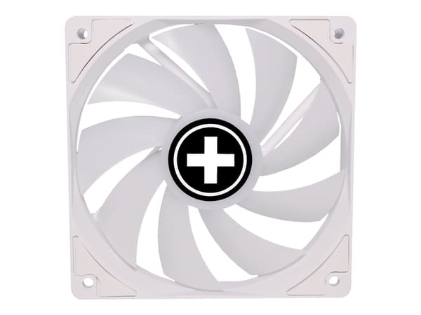 PC-dekselvifte XILENCE Performance A+ Series 120 mm Hvit, ARGB LED Hvit