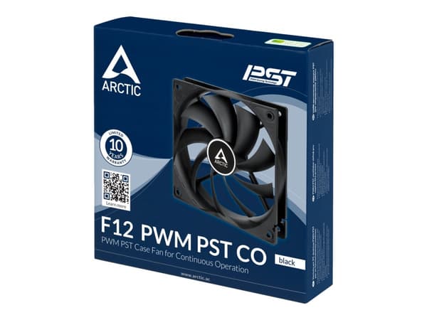 ARCTIC F12 PWM PST CO - Sisäosa tuulettimella - 120 mm - musta