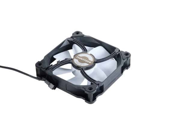 Phanteks PH-F120MP, Vifte, 12 cm, 500 RPM, 2200 RPM, 60,5 cfm, Sort, Hvit