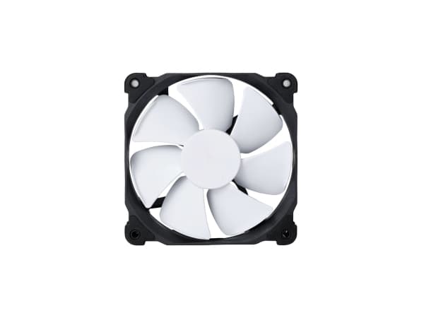 Phanteks PH-F120MP, Vifte, 12 cm, 500 RPM, 2200 RPM, 60,5 cfm, Sort, Hvit