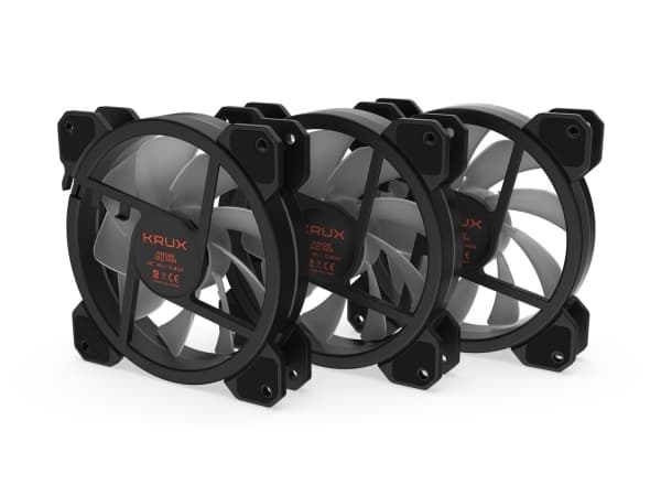 Krux Lunar ARGB KIT 3x120 MM fläktar