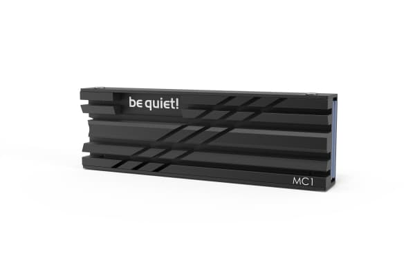be quiet! MC1 - Fasttilstands-drevvarmelegeme - svart