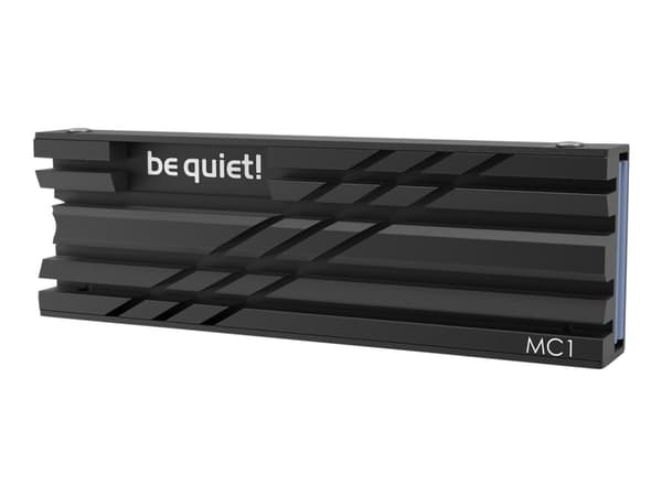 be quiet! MC1 - Fasttilstands-drevvarmelegeme - svart Sort