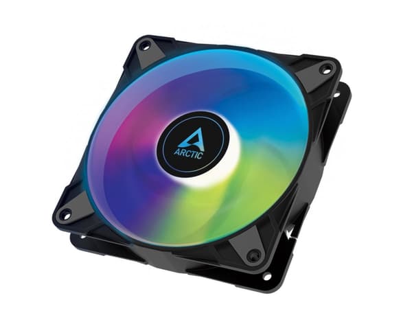 ARCTIC P12 PWM PST A-RGB 0dB - Value Pack - lådfläkt - 120 mm - svart (paket om 3)