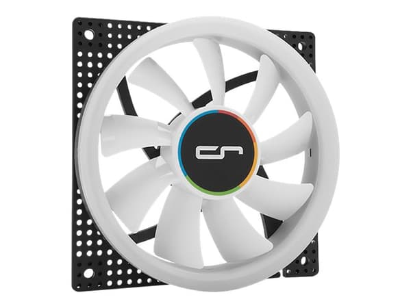 Cryorig Crona X - Kabinettvifte - 120 mm (en pakke 3) Hvit