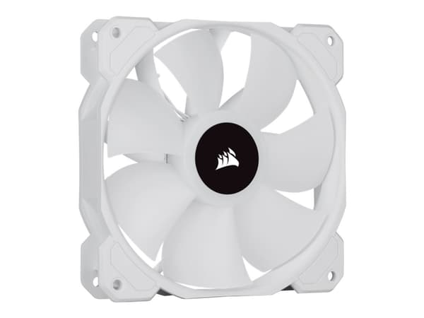 CORSAIR iCUE SP120 RGB ELITE - Kabinettvifte - 120 mm - hvit (en pakke 3)