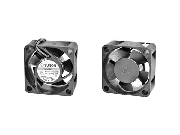 Sunon SUNON DC aksialvifte serie MB/EB 40x40x20mm Aksial ventilator 12 V 13,08 m³/h (L x B x H) 40 x 40 x 20 mm