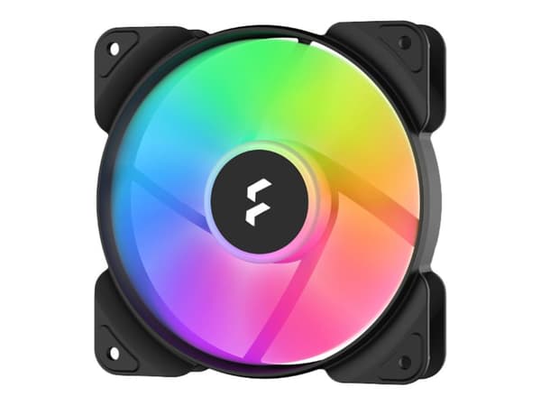 Fractal Design Aspect 12 RGB - Kabinettvifte - 120 mm - svart (en pakke 3)