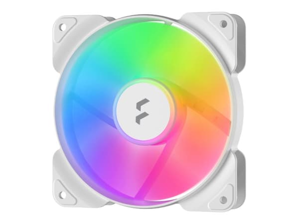 Fractal Design Aspect 12 RGB - Kabinettvifte - 120 mm - hvit Hvit