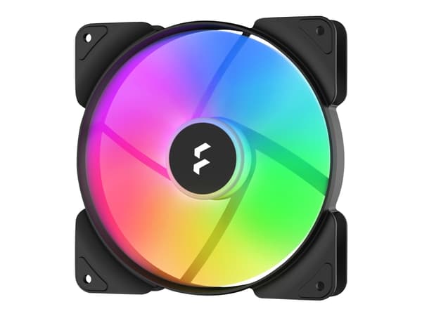 Fractal Design Aspect 14 RGB PWM - Lådfläkt - 140 mm - svart (paket om 3)