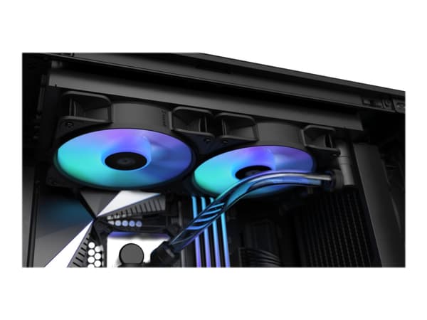 Fractal Design Aspect 14 RGB PWM - Lådfläkt - 140 mm - svart (paket om 3)