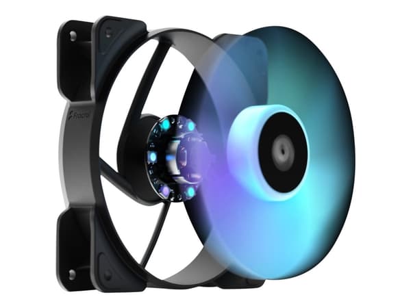Fractal Design Aspect 12 RGB PWM - Insert tuulettimella - 120 mm - musta (3 kpl)
