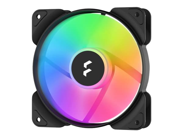 Fractal Design Aspect 12 RGB PWM - Insert tuulettimella - 120 mm - musta (3 kpl)