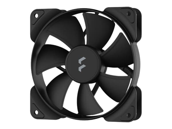 Fractal Design Aspect 12 PWM - Kabinettvifte - 120 mm - svart - for Define 7 Mini, 7 Nano Sort