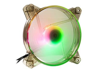 Inter-Tech - Lådfläkt - 120 mm - vit - för Inter-Tech X-908 Infini2 Brun