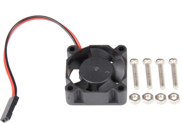 Joy-iT SBC-FAN-303010, Vifte, 3 cm, 7500 RPM, Sort