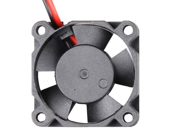 Joy-iT SBC-FAN-303010, Vifte, 3 cm, 7500 RPM, Sort Sort