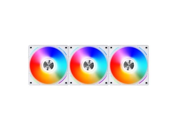 Lian Li Uni Fan AL, Vifte, 12 cm, 800 RPM, 1900 RPM, Hvit