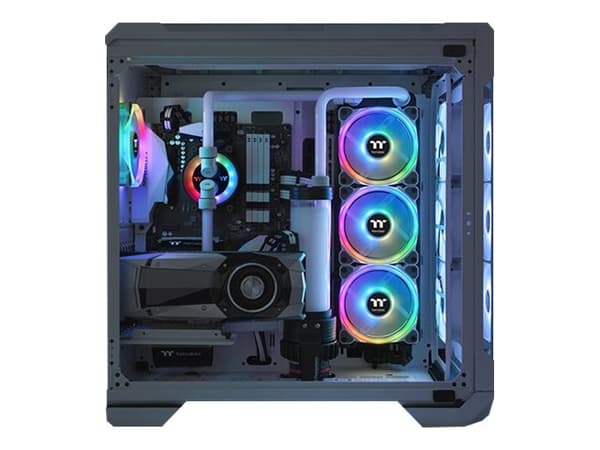 Thermaltake Riing Trio 12 - TT Premium Edition - kabinettvifte - 120 mm - hvit (en pakke 3)