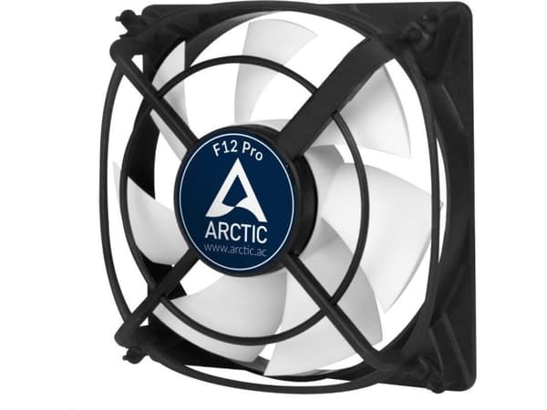 ARCTIC COOLING FAN F12 PRO (ACACO-12P01-GBA01) Sort, Hvit