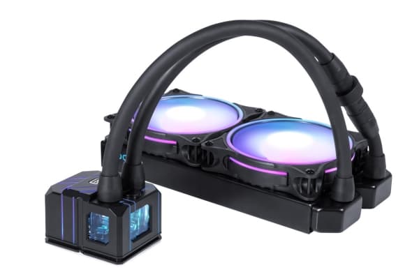 Alphacool Eisbaer Pro Aurora 240, All-in-one liquid cooler, 12 cm