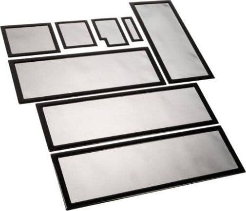 Demciflex pölysuodatinsarja Lian Li O11 Dynamic XL:lle - musta/musta