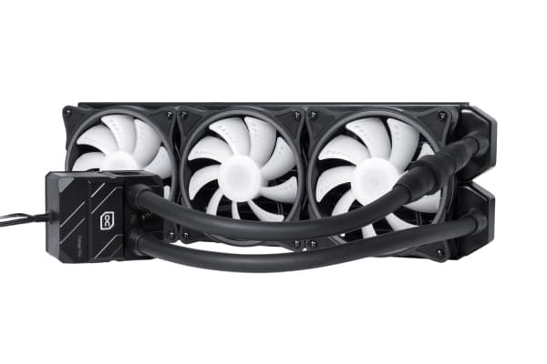 Alphacool 13074, Allt-i-ett vätskekylare, 12 cm, 2500 RPM, 118,9 m³/h, Svart