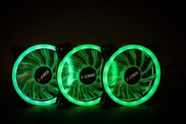 1stCOOL Fan KIT AURA EVO 1 ARGB, 3x Dual Ring ventilator + ARGB Nano radic (KIT-AURA-EVO-1) - 497912