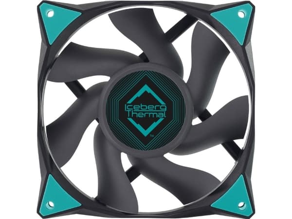 Iceberg Thermal IceGALE, Vifte, 12 cm, 500 RPM, 1850 RPM, 35 dB, 76 cfm
