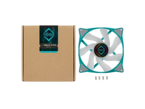 Iceberg Thermal IceGALE ARGB, Vifte, 14 cm, 500 RPM, 1600 RPM, 36 dB, 96 cfm