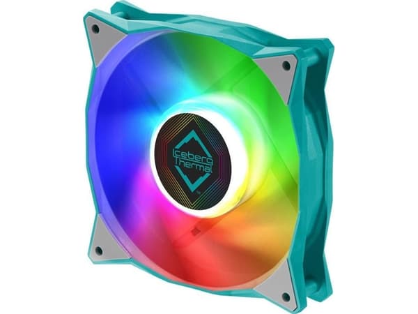 Iceberg Thermal IceGALE ARGB, Vifte, 12 cm, 500 RPM, 2200 RPM, 38 dB, 94 cfm
