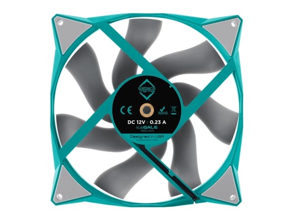 Iceberg Thermal IceGALE, Vifte, 14 cm, 500 RPM, 1600 RPM, 36 dB, 96 cfm