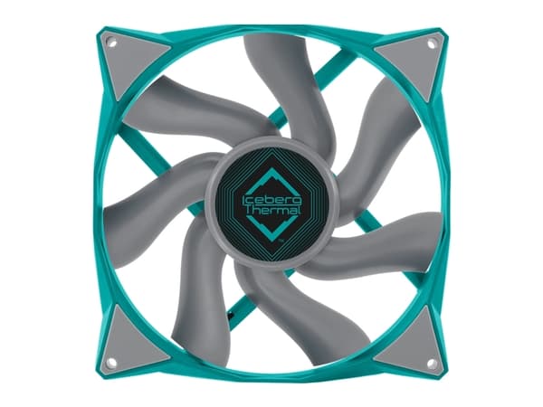 Iceberg Thermal IceGALE, Vifte, 14 cm, 500 RPM, 1600 RPM, 36 dB, 96 cfm Teal