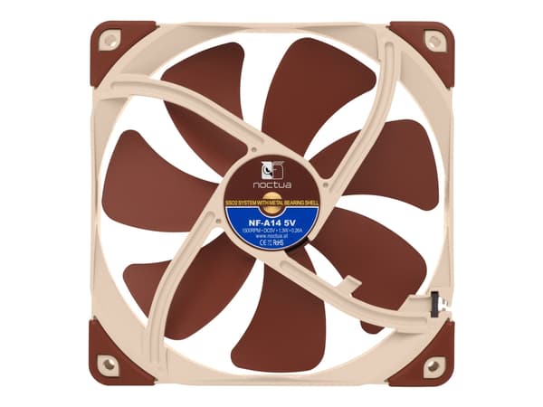 Noctua NF-A14 5V - Kabinettvifte - 140 mm