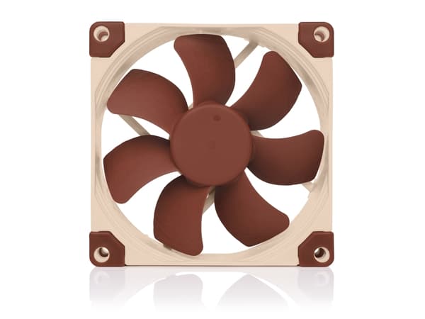 Noctua NF-A9, Vifte, 9 cm, 2000 RPM, 78,9 m³/t, Beige, Brun