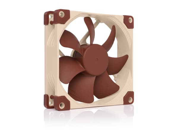 Noctua NF-A9, Vifte, 9 cm, 2000 RPM, 78,9 m³/t, Beige, Brun Beige, Brun