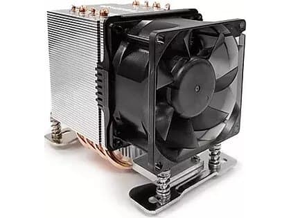 CPU-jäähdytin Dynatron A35 (88885512) Alumiini, musta