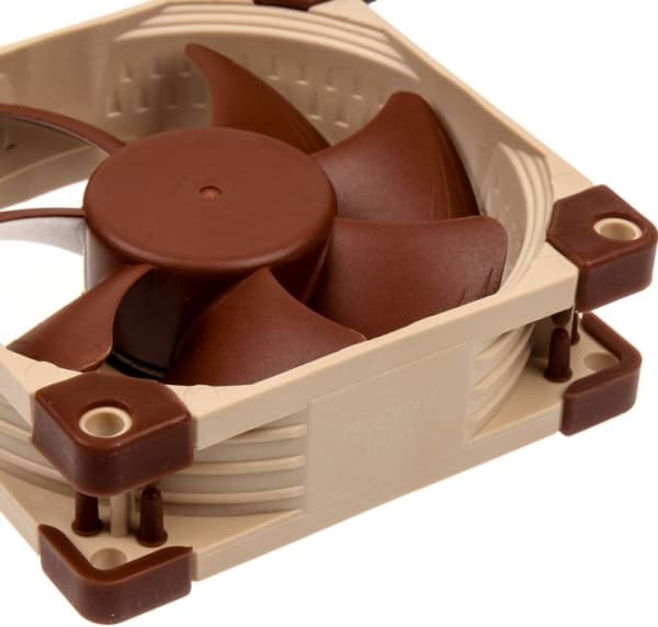 Noctua NF-A8, Vifte, 8 cm, 2200 RPM, 55,5 m³/t, Beige, Brun