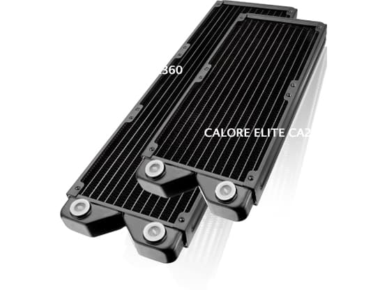 RAIJINTEK SCYLLA ELITE CA240, Væskekjølesett, Sort