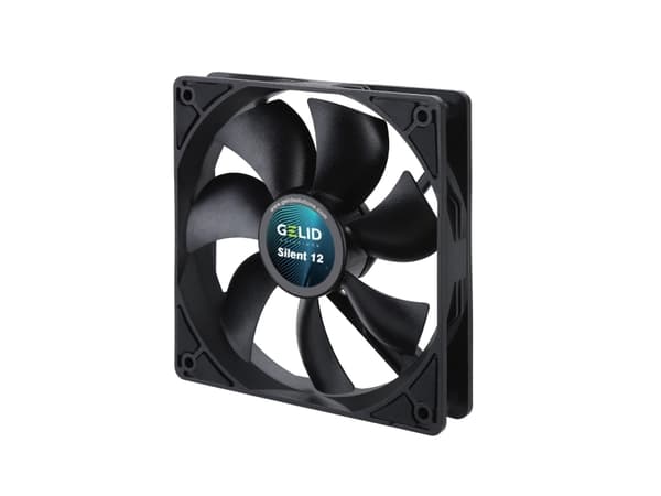 Gelid Solutions FN-PX12-11, Vifte, 12 cm, 40,3 cfm, Sort