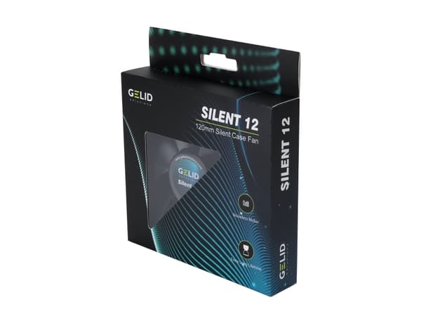Gelid Solutions FN-PX12-11, Vifte, 12 cm, 40,3 cfm, Sort
