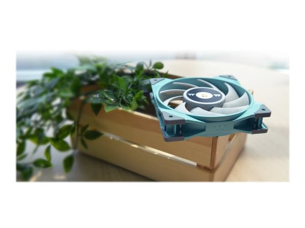 Thermaltake TOUGHFAN 12 - Kabinettvifte - 120 mm - turkis